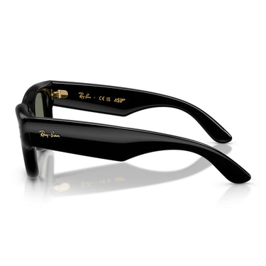 Ray-Ban Occhiali da Sole RB4940 601 30 Wayfarer Puffer X ASAP Rocky Nero Argento Specchiato Unisex 3