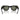 Ray-Ban Occhiali da Sole RB4940 601 30 Wayfarer Puffer X ASAP Rocky Nero Argento Specchiato Unisex 4