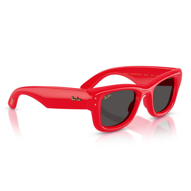 Ray-Ban Sonnenbrille RB4940 683187 Wayfarer Puffer X ASAP Rocky Rot/Ultra Schwarz Unisex 4