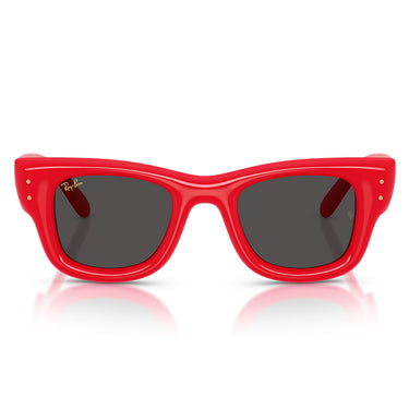 Ray-Ban Sonnenbrille RB4940 683187 Wayfarer Puffer X ASAP Rocky Rot/Ultra Schwarz Unisex