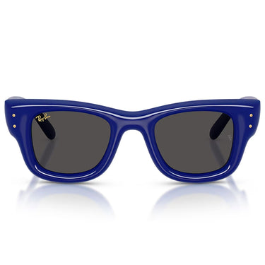 Ray-Ban Lunettes de Soleil RB4940 683387 Wayfarer Puffer X ASAP Rocky Bleu/Ultra Noir Unisexe