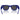 Ray-Ban Lunettes de Soleil RB4940 683387 Wayfarer Puffer X ASAP Rocky Bleu/Ultra Noir Unisexe 4