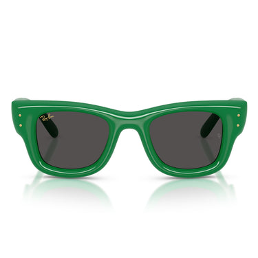 Ray-Ban Lunettes de Soleil RB4940 683487 Wayfarer Puffer X ASAP Rocky Vert Ultra Noir Unisexe