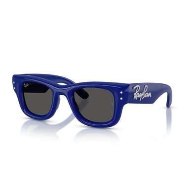 Ray-Ban Sonnenbrille RB4940B 686087 Wayfarer Puffer X ASAP Rocky Blau Mit Strass Ultra Schwarz Unisex 2