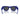 Ray-Ban Okulary Przeciwsłoneczne RB4940B 686087 Wayfarer Puffer X ASAP Rocky Niebieskie z Kryształkami Ultra Black Unisex 4