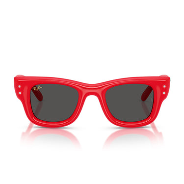 Ray-Ban Okulary Przeciwsłoneczne RB4940B 686187 Wayfarer Puffer X ASAP Rocky Czerwone z Kryształkami Ultra Black Unisex