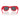 Ray-Ban Okulary Przeciwsłoneczne RB4940B 686187 Wayfarer Puffer X ASAP Rocky Czerwone Z Kryształkami Ultra Black Unisex 4
