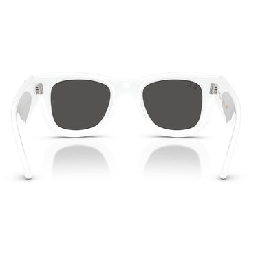 Ray-Ban Sonnenbrille RB4940B 686387 Wayfarer Puffer X ASAP Rocky Weiß Mit Strass/Ultra Schwarz Unisex 4