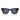 Ray-Ban Occhiali da Sole RB4940B 686480 Wayfarer Puffer X ASAP Rocky Nero con Strass Blu Scuro Unisex