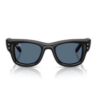 Ray-Ban Occhiali da Sole RB4940B 686480 Wayfarer Puffer X ASAP Rocky Nero con Strass Blu Scuro Unisex