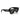 Ray-Ban Lunettes de Soleil RB4940B 686487 Wayfarer Puffer X ASAP Rocky Noir Avec Strass/Ultra Black Unisexe 4