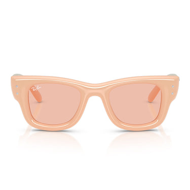 Ray-Ban Occhiali da Sole RB4940B 688884 Wayfarer Puffer X ASAP Rocky Rosa con Strass Rosa Unisex