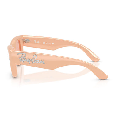 Ray-Ban Occhiali da Sole RB4940B 688884 Wayfarer Puffer X ASAP Rocky Rosa con Strass Rosa Unisex 3
