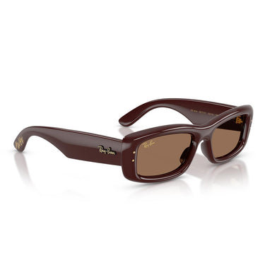 Ray-Ban Occhiali da Sole RB4944 687773 Kiliane Puffer X ASAP Rocky Marrone Scuro Trasparente/Marrone Scuro Unisex 3