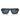 Ray-Ban Occhiali da Sole RB4954 601/80 Flacko Puffer X ASAP Rocky Nero/Blu Scuro Unisex