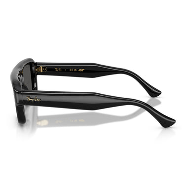Ray-Ban Occhiali da Sole RB4954 601/87 Flacko Puffer X ASAP Rocky Nero/Ultra Black Unisex 2