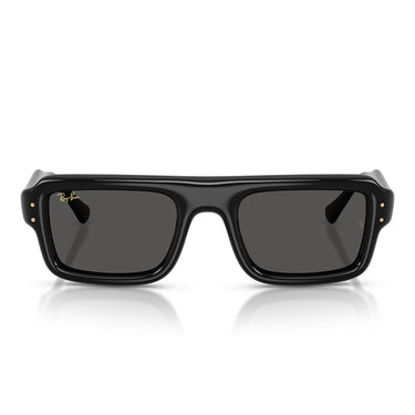 Ray-Ban Occhiali da Sole RB4954 601/87 Flacko Puffer X ASAP Rocky Nero/Ultra Black Unisex