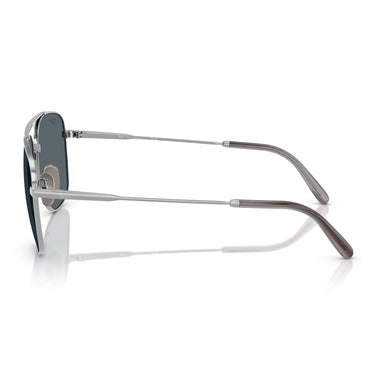 Ray-Ban Sonnenbrille RB8097 9209R5 William Titanium Silber/Blau Unisex 2