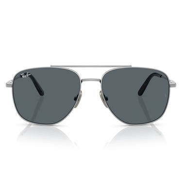 Ray-Ban Gafas de Sol RB8097 9209R5 William Titanio Plata/Azul Unisex