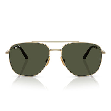 Ray-Ban Gafas de Sol RB8097 926531 William Titanio Oro/Verde Unisex