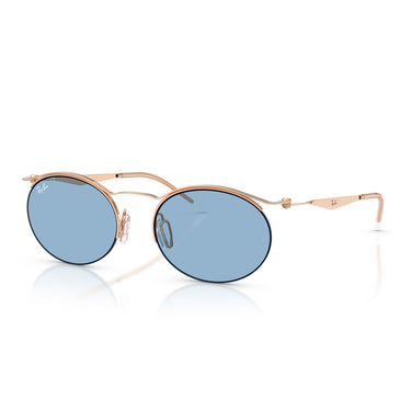 Ray-Ban Occhiali da Sole RB8551 928572 Oro Rosa Azzurro Unisex 2