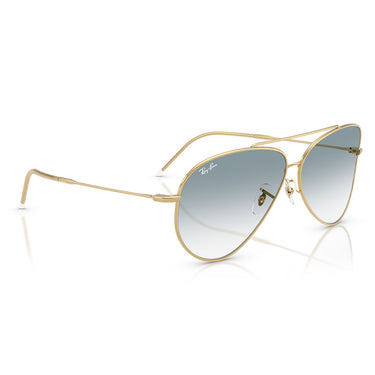 Ray-Ban Okulary Przeciwsłoneczne RBR0101S 001/79 Aviator Reverse Oro Arista/Blu Sfumato Trasparente Unisex 4