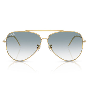 Ray-Ban Okulary Przeciwsłoneczne RBR0101S 001/79 Aviator Reverse Złoto Arista/Niebieski Przezroczysty Gradient Unisex