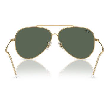 Ray-Ban Okulary Przeciwsłoneczne RBR0101S 001/VR Aviator Reverse Złoto/Zielony Unisex 3