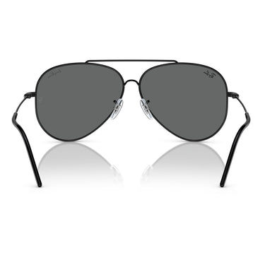 Ray-Ban Okulary Przeciwsłoneczne RBR0101S 002-GR Aviator Reverse Nero-Grigio Scuro Unisex 4