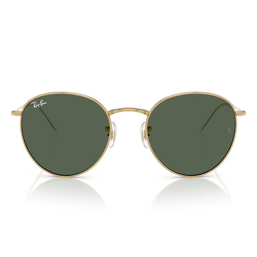 Ray-Ban Sonnenbrille RBR0103S 001-VR Round Reverse Gold-Grün Unisex