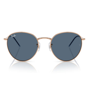 Ray-Ban Gafas de Sol RBR0103S 92023A Round Reverse Oro Rosa/Azul Oscuro Unisex
