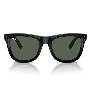 Ray-Ban Sunglasses RBR0502S 6677VR Wayfarer Reverse Black-Dark Green Unisex