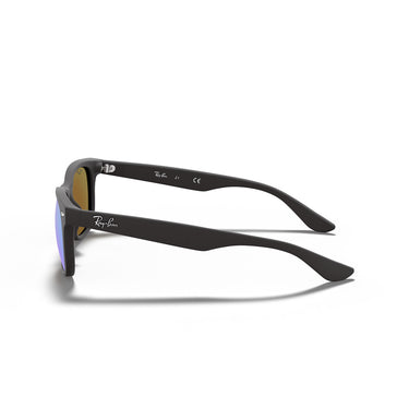 Ray-Ban Okulary Przeciwsłoneczne RJ9052S 100S55 Wayfarer Kids Nero-Blu Specchiato Bambini 2