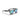 Ray-Ban Okulary Przeciwsłoneczne RJ9052S 100S55 Wayfarer Kids Nero-Blu Specchiato Bambini 6