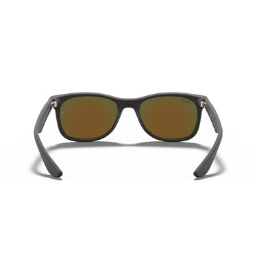 Ray-Ban Okulary Przeciwsłoneczne RJ9052S 100S6Q Wayfarer Kids Czarne/Pomarańczowe Dziecięce