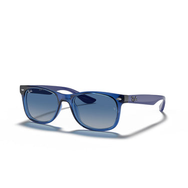 Ray-Ban Okulary Przeciwsłoneczne RJ9052S 70624L Wayfarer Kids Blu-Blu Sfumato Bambini 1