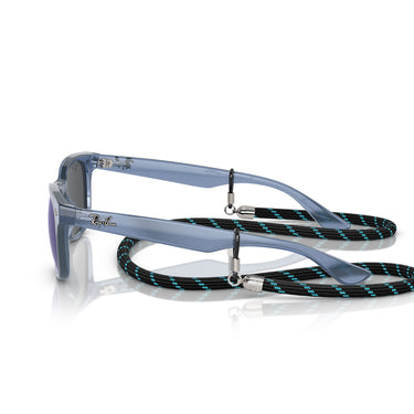 Ray-Ban Okulary Przeciwsłoneczne RJ9052S 714855 Wayfarer Kids Blu-Blu Specchiato Dzieci 2