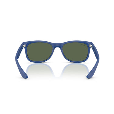 Ray-Ban Okulary Przeciwsłoneczne RJ9052S 717771 Wayfarer Kids Niebiesko/Zielone Ciemne Dziecięce