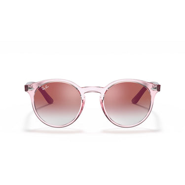 Ray-Ban Occhiali da Sole RJ9064S 7052V0 Rosa Trasparente Rosso Sfumato Bambini