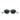 Ray-Ban Okulary Przeciwsłoneczne RJ9075S 709671 Niebiesko/Zielone Dzieci 6
