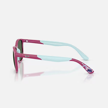 Ray-Ban Okulary Przeciwsłoneczne RJ9077S 719271 Lilo & Stitch Fuksja/Zielony Dzieci 2