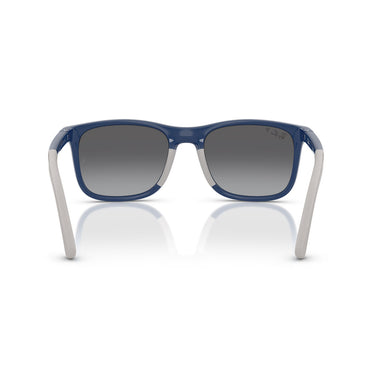 Ray-Ban Okulary Przeciwsłoneczne RJ9084S 7187T3 Niebieski/Jasnobrązowy Dziecięce Polaryzowane