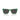 Ray-Ban Okulary Przeciwsłoneczne RJ9084S 718887 Zielony/Ciemnoszary Dziecięce