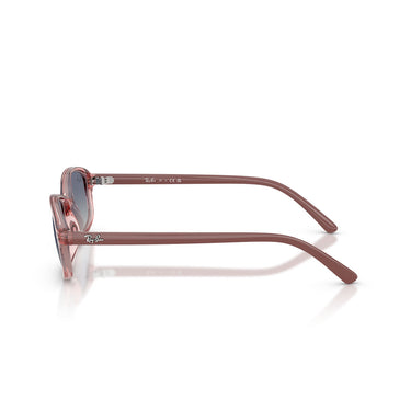 Ray-Ban Occhiali da Sole RJ9132S 72014L Mini Sam Rosa Trasparente/Blu Sfumato Grigio Bambini 2