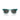 Ray-Ban Occhiali da Sole RJ9140S 721387 Verde Trasparente Grigio Scuro Bambini