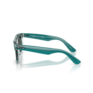 Ray-Ban Occhiali da Sole RJ9140S 721387 Verde Trasparente Grigio Scuro Bambini 3