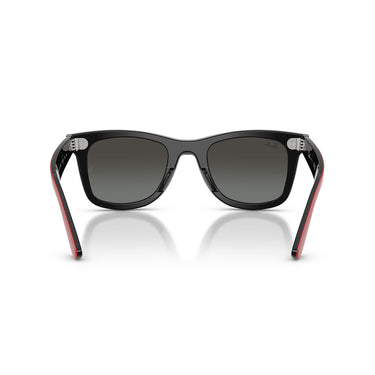 Ray-Ban Occhiali da Sole RJ9140S 721588 Rosso Nero Grigio Specchiato Bambini 4