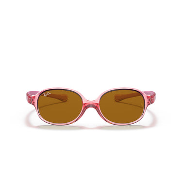 Ray-Ban Okulary Przeciwsłoneczne RJ9187S 7080/3 Czerwono-Brązowe Dziecięce