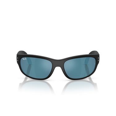 Ray-Ban Okulary Przeciwsłoneczne RJ9189S 100S55 Mini Balorama Czarny Matowy Niebieski Lustrzany Dziecięce