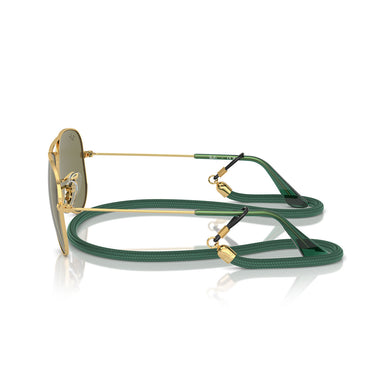 Ray-Ban Okulary Przeciwsłoneczne RJ9506S 223/6R Junior Aviator Złoto/Zielony Dzieci 2